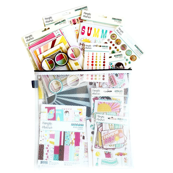 Layle By Mail | 13.5x13 Craft Storage Pouch - 4 Pack Bundle