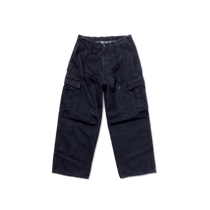 LE SSERAFIM - LE SSERAFIM X HATCHINGROOM OFFICIAL MD DENIM CARGO PANTS - COKODIVE