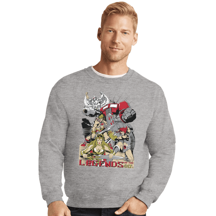 Crewneck Sweater, Unisex / Small / Sports Grey