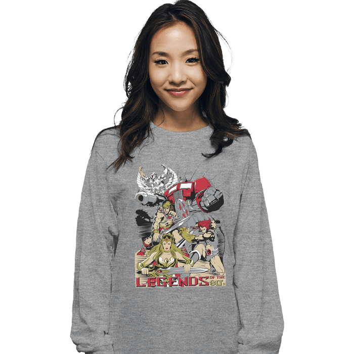 Long Sleeve Shirts, Unisex / Small / Sports Grey