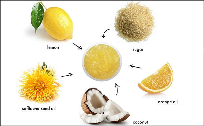 LEMON SUGAR SCRUB  (157) - rayaspa