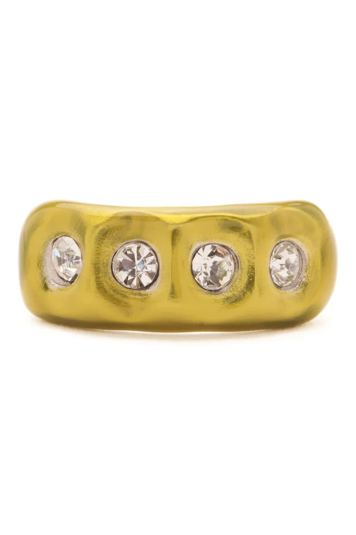 Lime Dough Ring