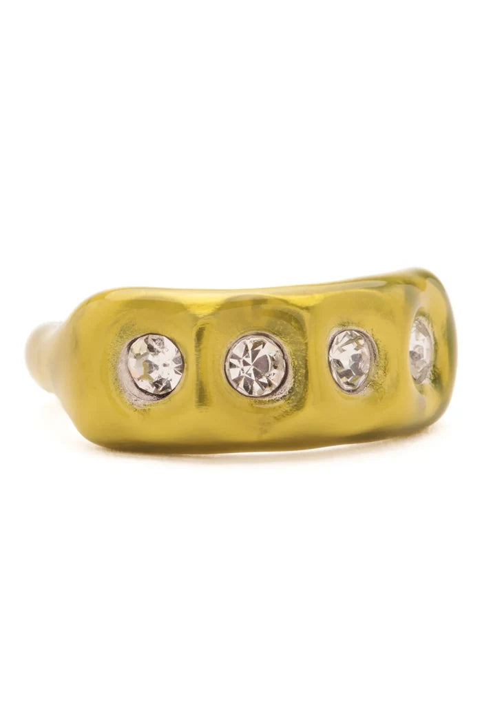 Lime Dough Ring