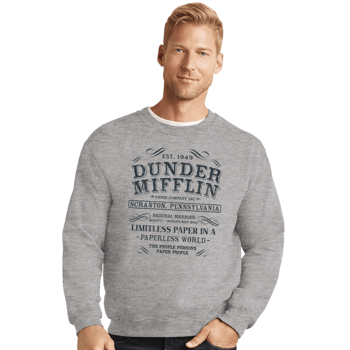 Crewneck Sweater, Unisex / Small / Sports Grey