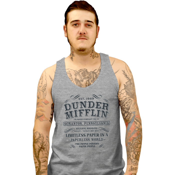 Tank Top, Unisex / Small / Sports Grey