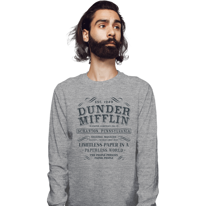 Long Sleeve Shirts, Unisex / Small / Sports Grey