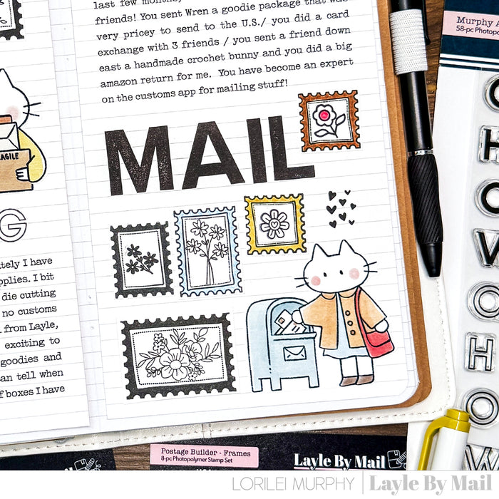 List Builder - Mini Icons - Love 3x3 Stamp Set