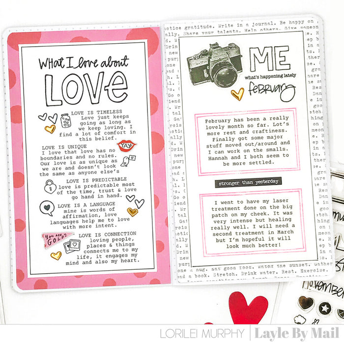 List Builder - Mini Icons - Love 3x3 Stamp Set