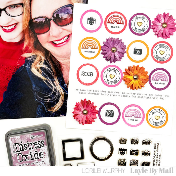 List Builder - Mini Icons - Photography 3x3 Stamp Set