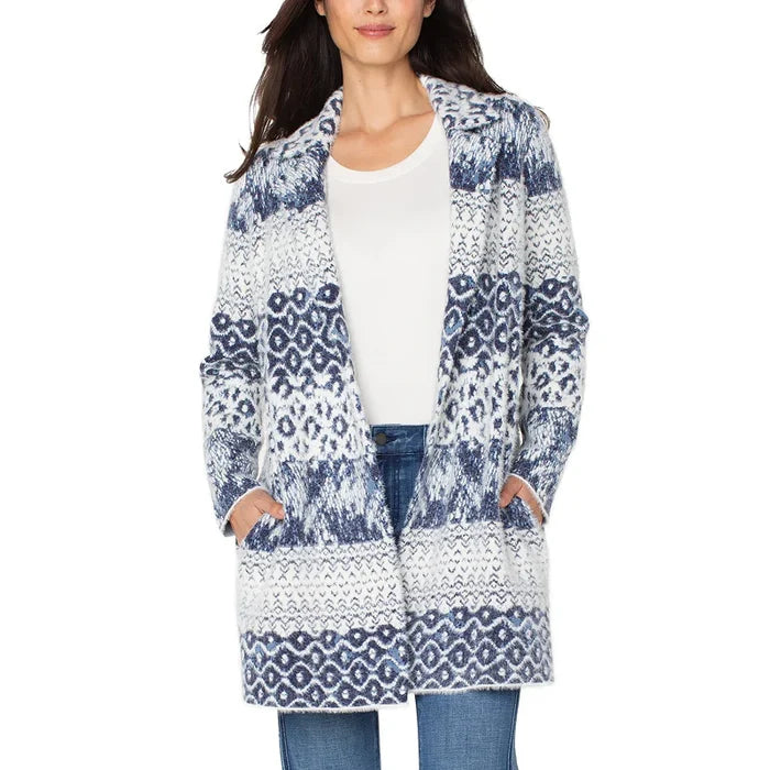 LIVERPOOL OPEN FRONT SWEATER COAT