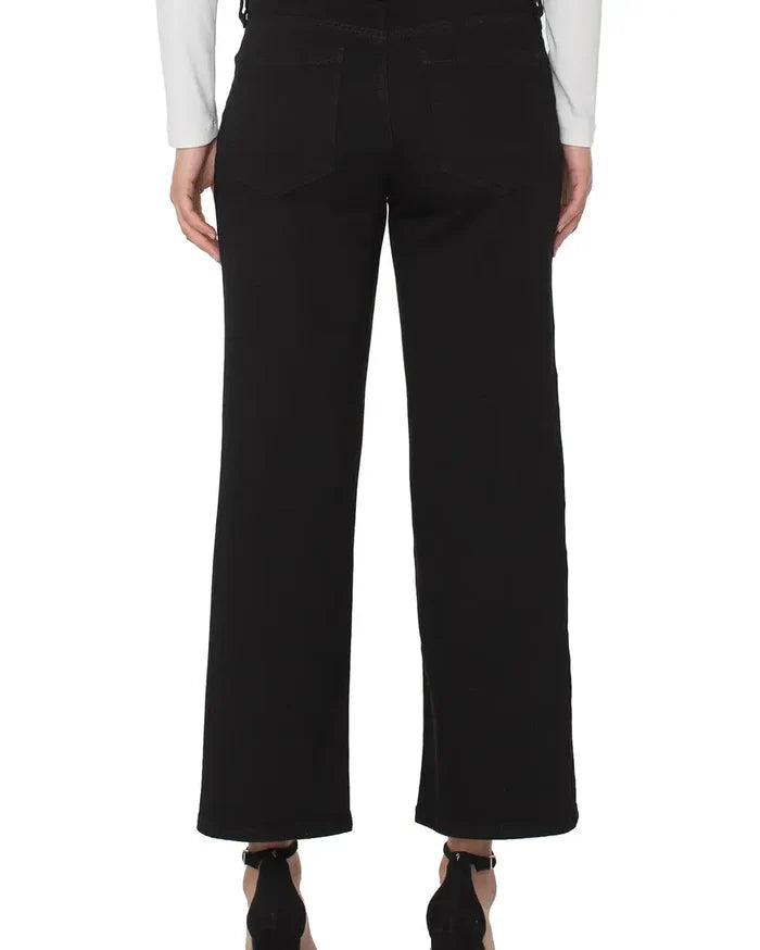 LIVERPOOL STRIDE WIDE LEG CROP 28"