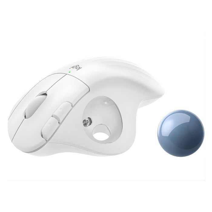 Logitech ERGO M575 Wireless Trackball Mouse – Off White
