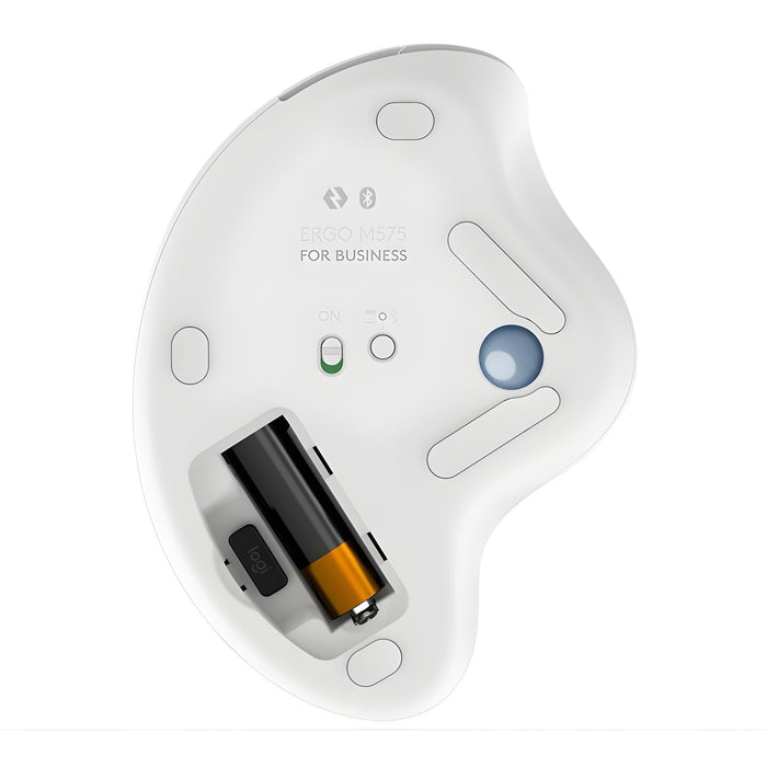 Logitech ERGO M575 Wireless Trackball Mouse – Off White