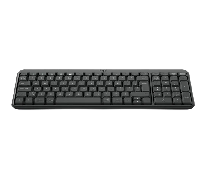 Logitech K250 Keyboard – Graphite – US Int’l – 2.4GHz / Bluetooth - Image 2 - Office R Us