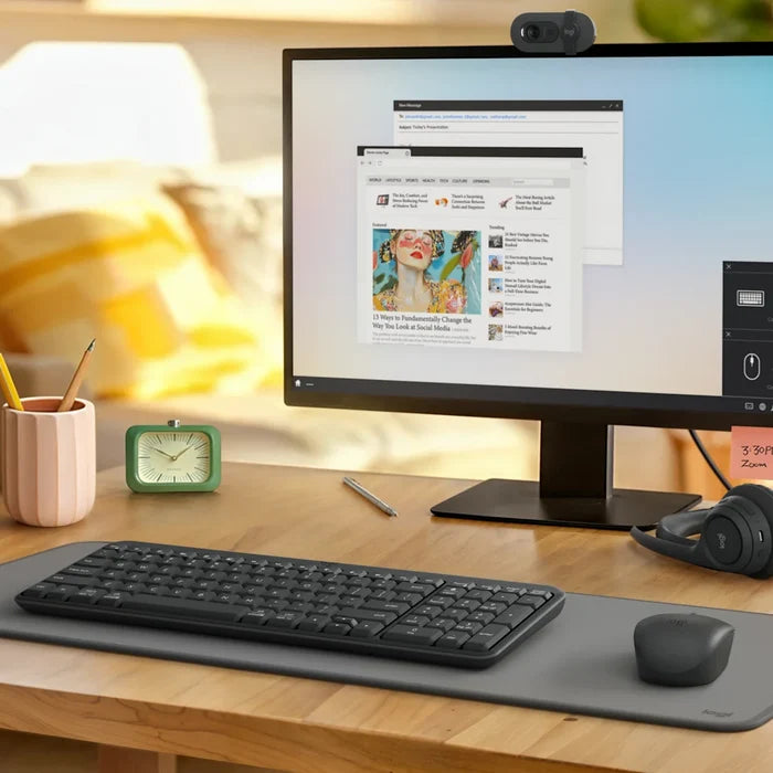 Logitech K250 Keyboard – Graphite – US Int’l – 2.4GHz / Bluetooth - Image 5 - Office R Us