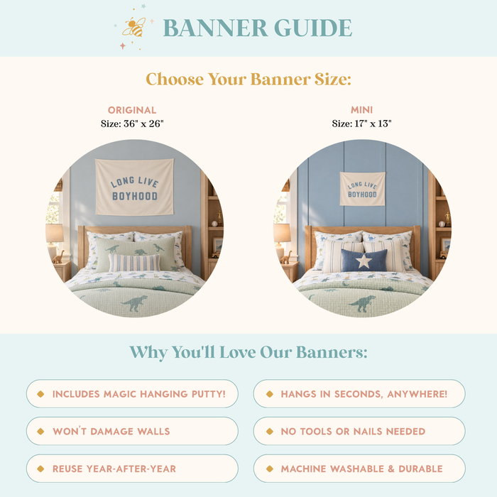 Long Live Boyhood Banner