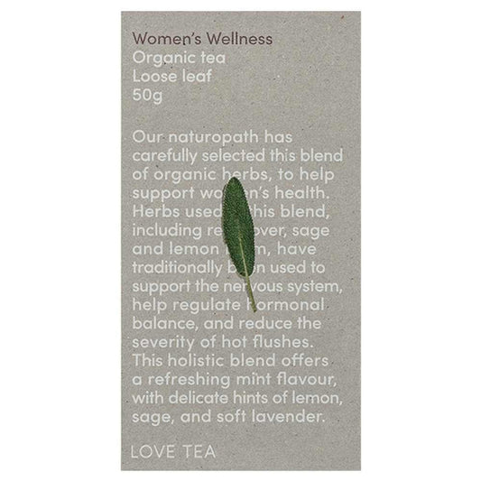 Love Tea Organic Loose Leaf Tea 50g - Women's Wellness