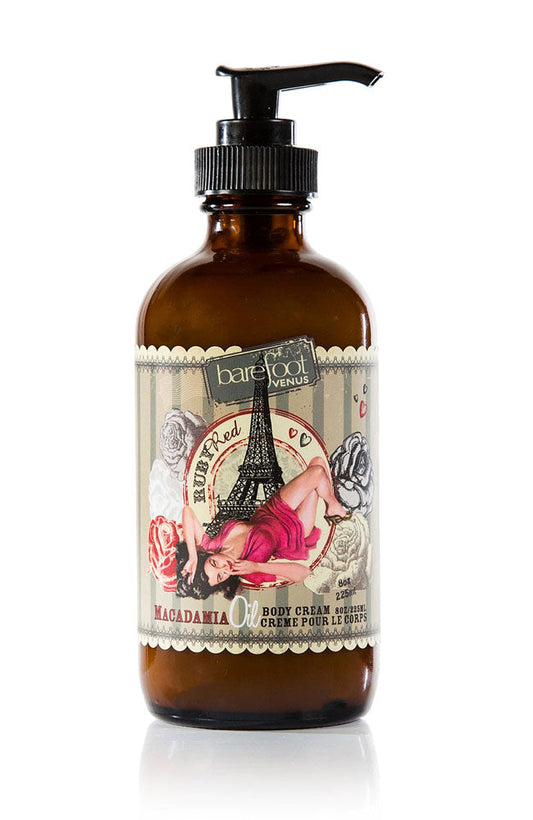Macadamia Oil Body Cream - Ruby Red