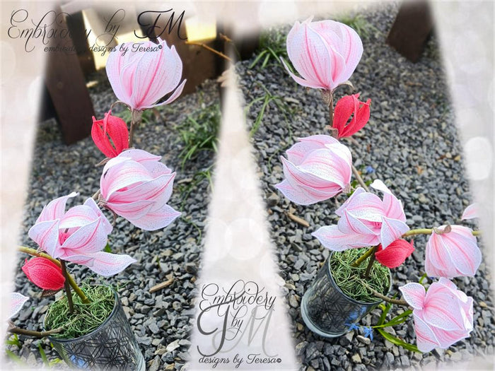 Magnolia 3D FSL/ 4x4 hoop