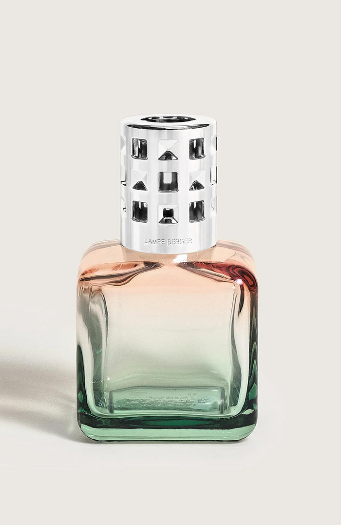 Maison Berger (Lampe Berger) Glaçon Lampe & Ocean Breeze - Peach~Green Gradiant