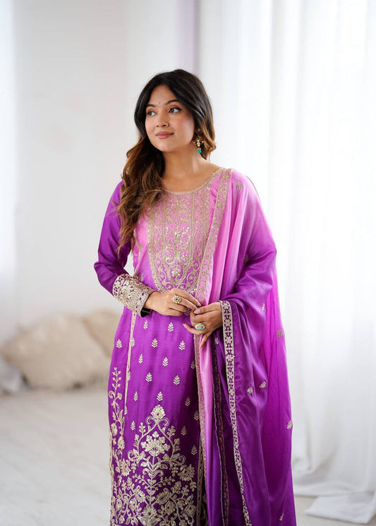 Majestic Aura A Symphony in Purple