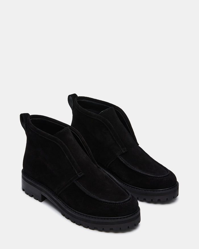 MALIK BLACK SUEDE