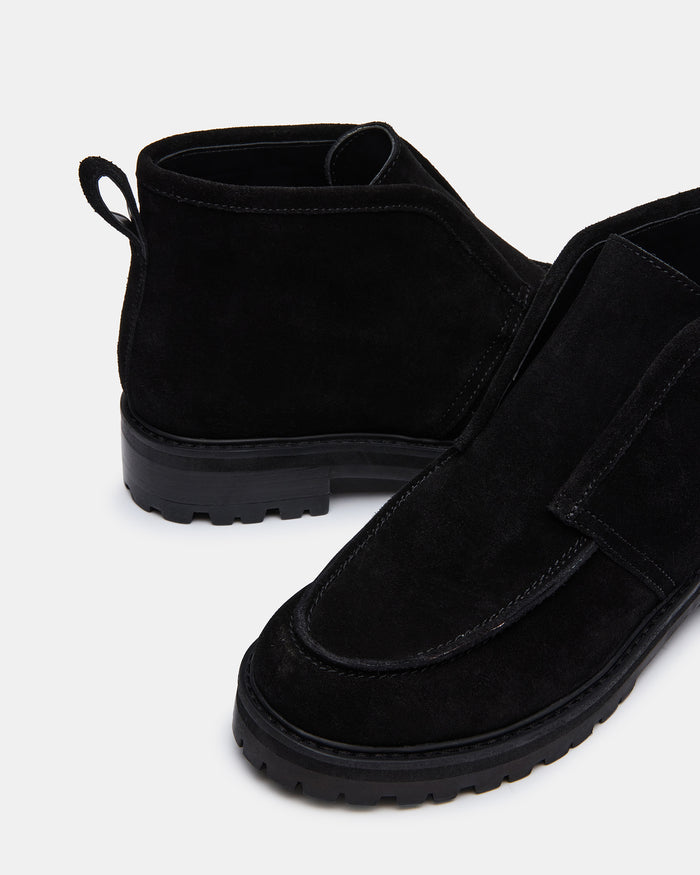 MALIK BLACK SUEDE