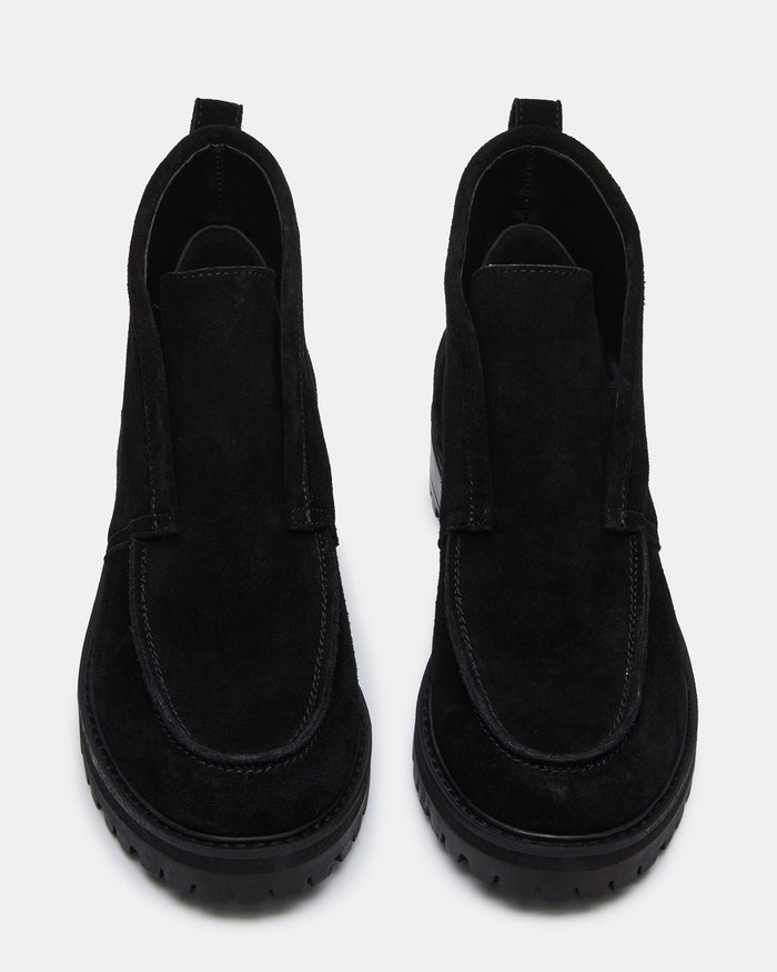 MALIK BLACK SUEDE