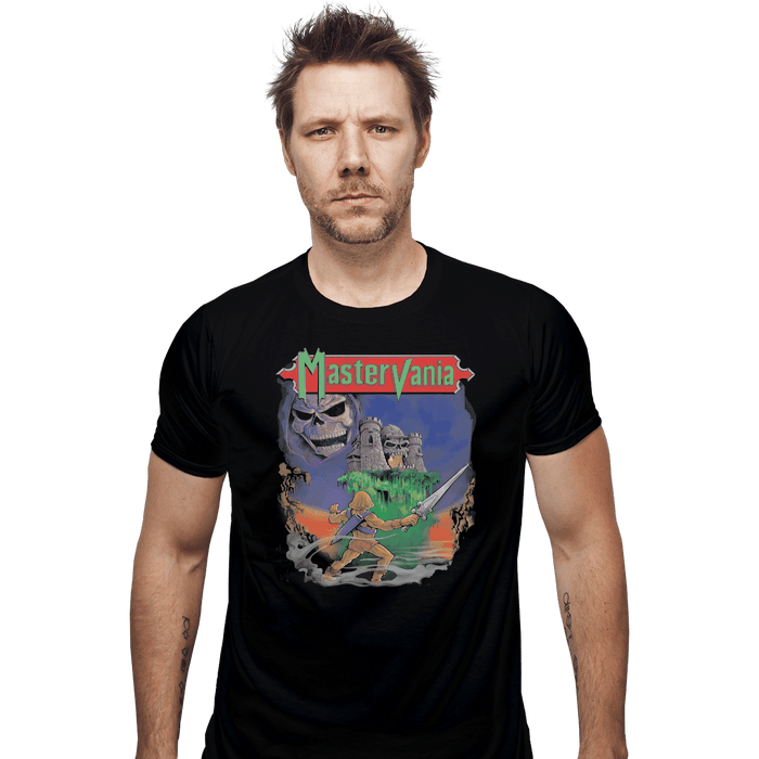 Shirts Fitted Shirts, Mens / Small / Black Mastervania