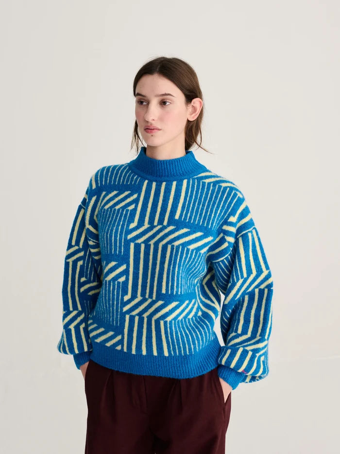 Maze Jacquard Sweater