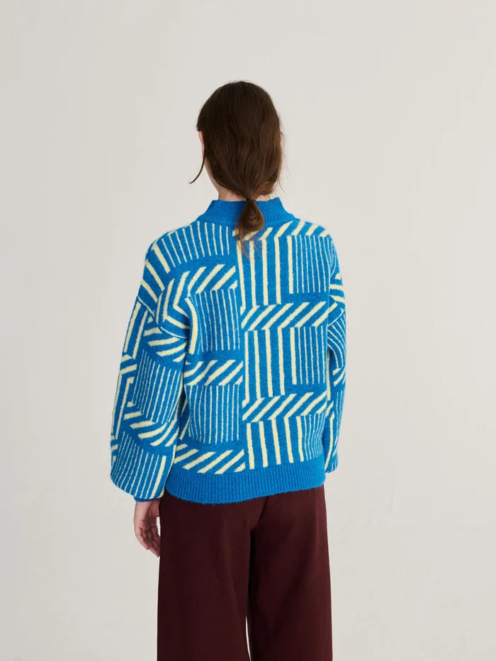 Maze Jacquard Sweater
