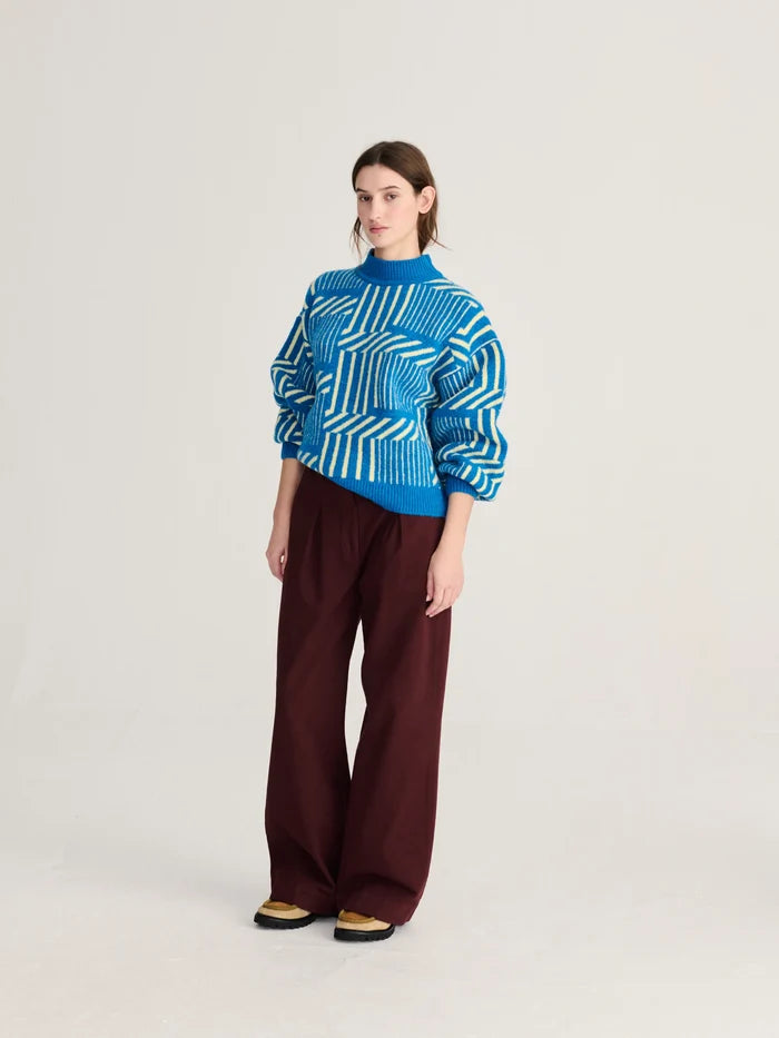 Maze Jacquard Sweater