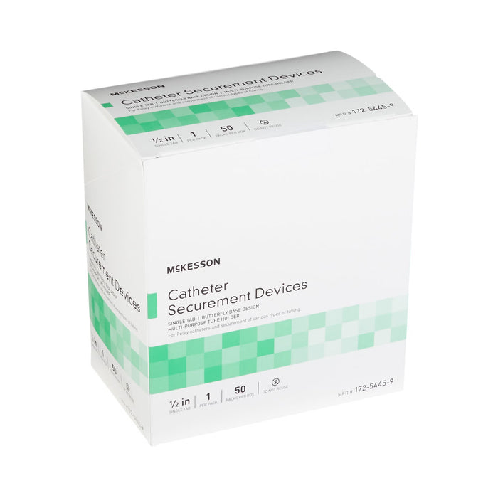 McKesson Catheter Securement Device, Single Tab, 1/2 In