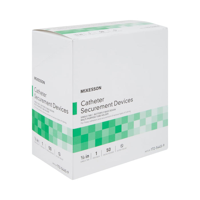 McKesson Catheter Securement Device, Single Tab, 1/2 In
