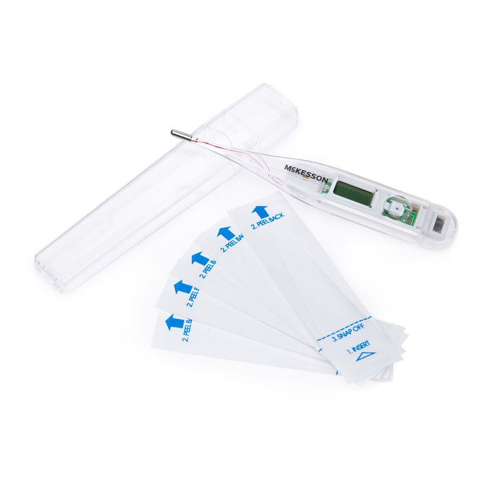 McKesson Digital Stick Thermometer, Oral/Rectal - 16-412GM-00-Single - LL Medico