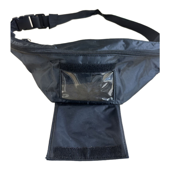McKesson Feeding Pump Fanny Pack, Black, Fits Most 500 mL Feeding Pumps - AM500MLFP-Single - LL Medico