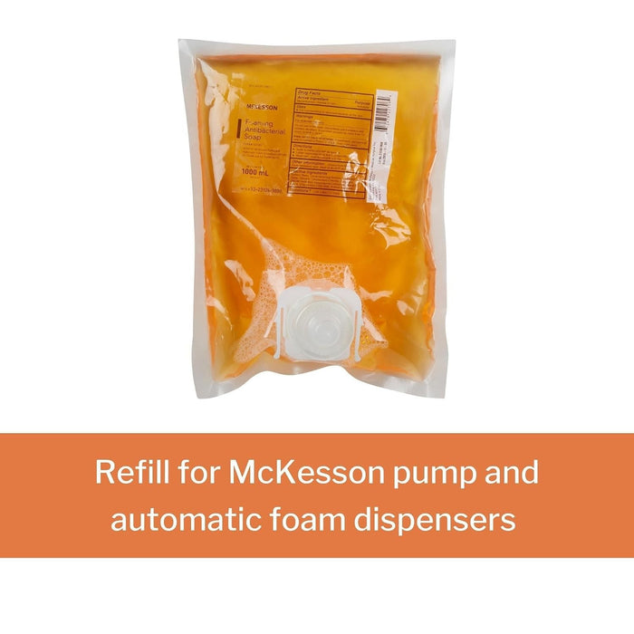 McKesson Foaming Antibacterial Soap, Clean Scent, 1000 mL