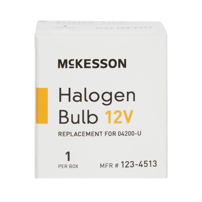 McKesson Halogen Exam Light Replacement Bulb, 12 Volt, 35 Watt - 123-4513-Single - LL Medico