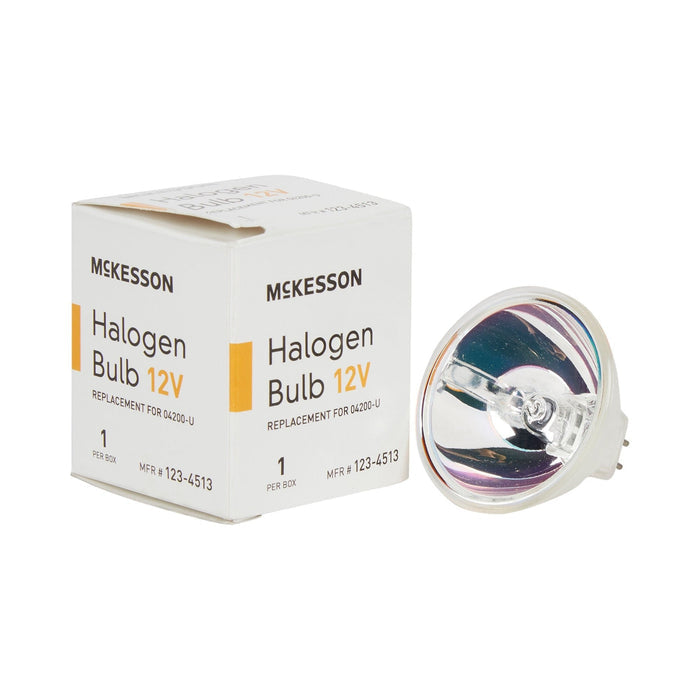 McKesson Halogen Exam Light Replacement Bulb, 12 Volt, 35 Watt - 123-4513-Single - LL Medico