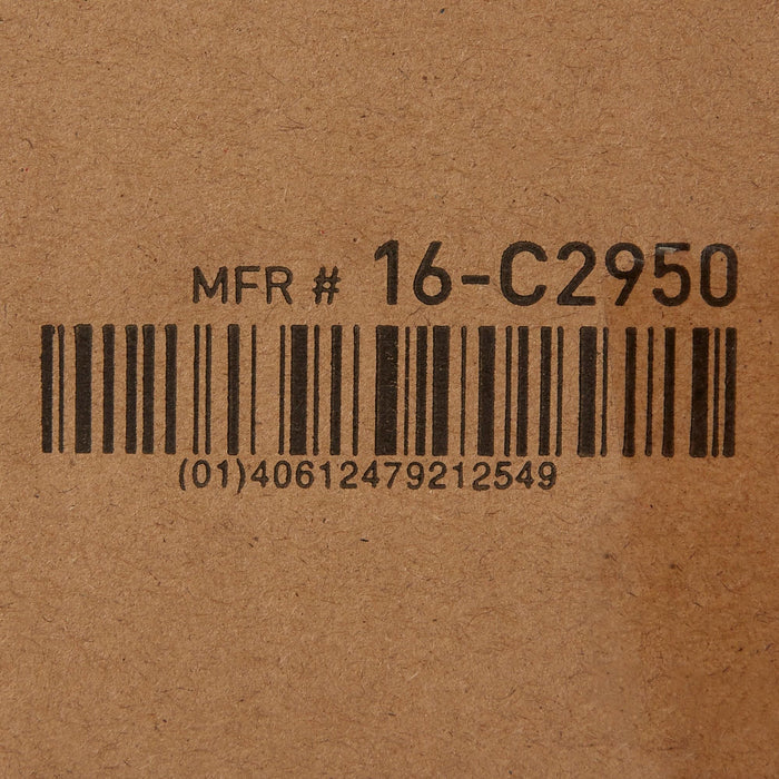 McKesson Handle Comb, Plastic, Black, 8.5"