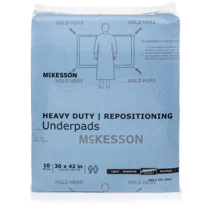McKesson Heavy - Duty Repositioning Underpads - 241-3036-Pack - LL Medico