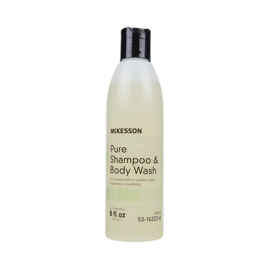 McKesson Pure Shampoo & Body Wash, Unscented, 8 fl oz