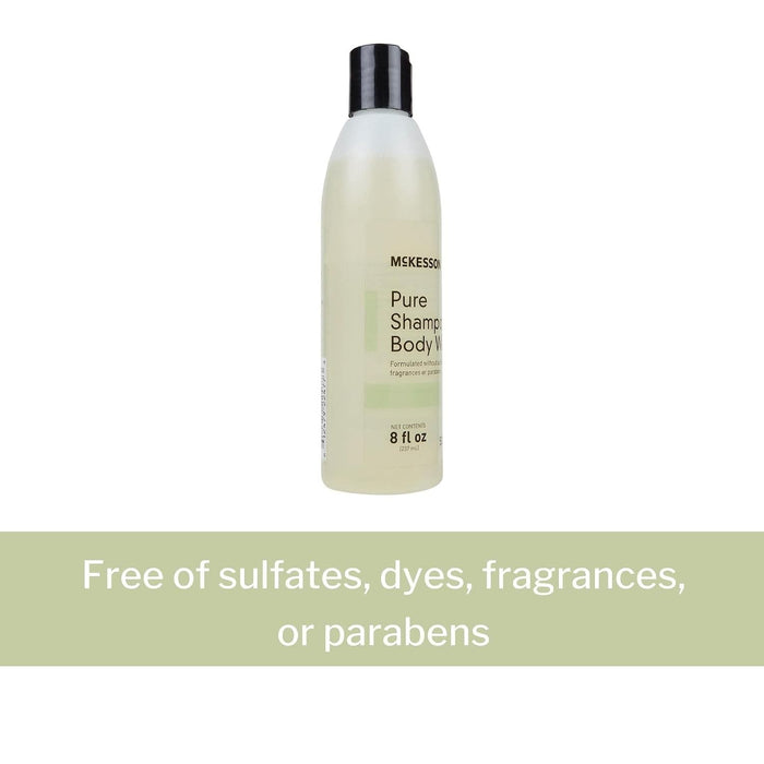 McKesson Pure Shampoo & Body Wash, Unscented, 8 fl oz