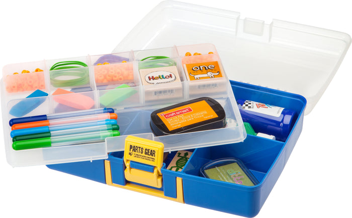 Medium Embellishment Organizer, 2 Pack, Blue - IRIS USA, Inc.