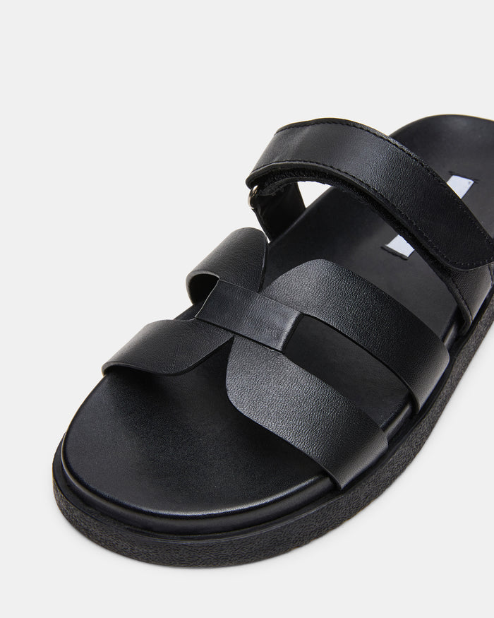 MELI BLACK LEATHER