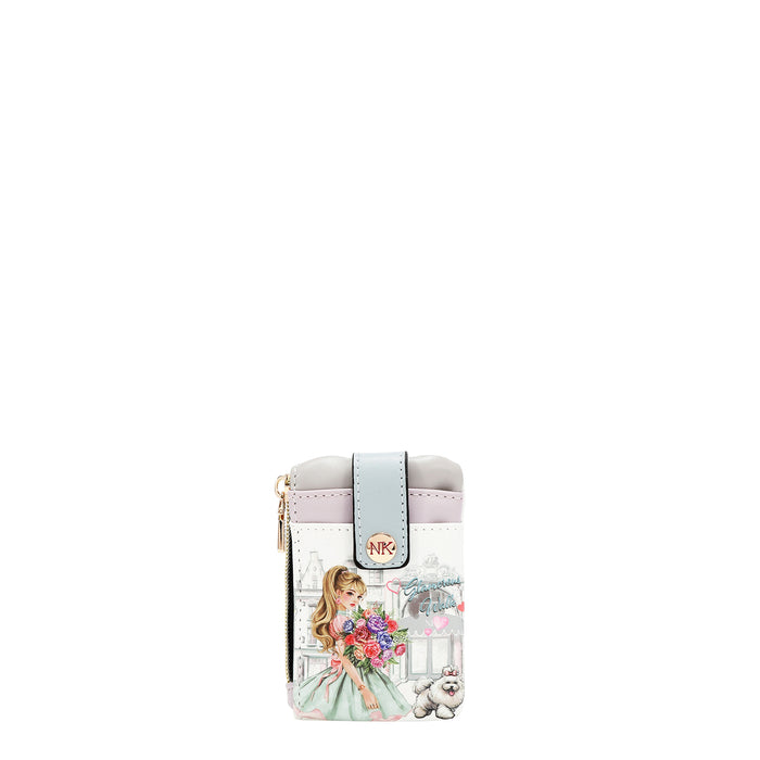 MINI ZIP & SNAP BUTTON CARD HOLDER