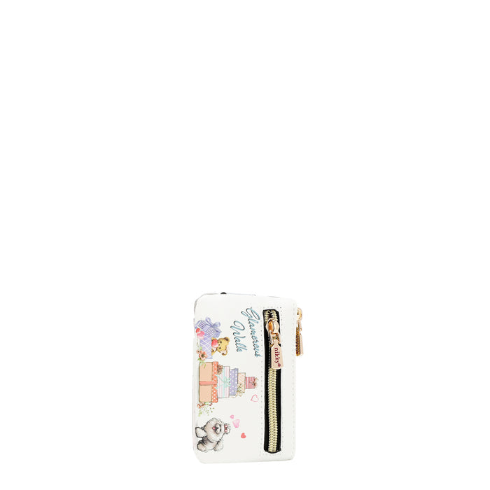 MINI ZIP & SNAP BUTTON CARD HOLDER