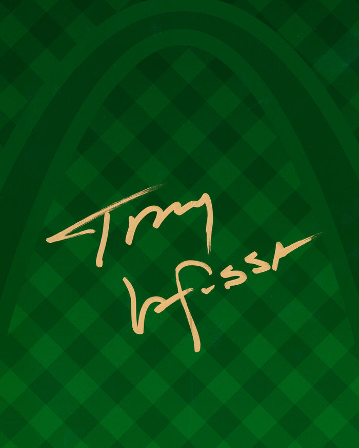 Minimalist Busch Stadium - Tony LaRussa Autographed - Poster Print - Authenticated