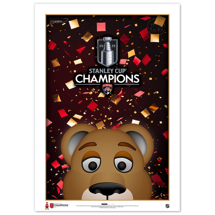 Minimalist Mascot Stanley Cup 2025 Limited Edition Art Print