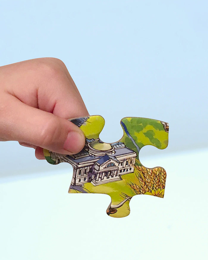 Minimalist MLB Mascot Jigsaw Puzzle